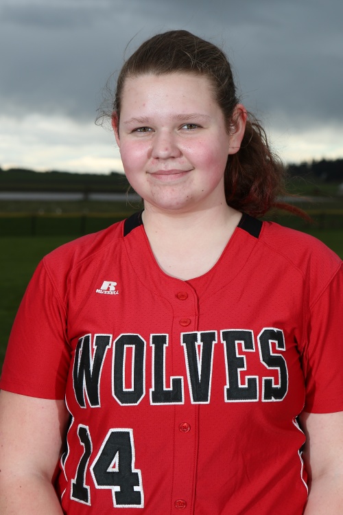 Freshman Veronica Crownover had three hits and two RBI against the #1 team in 1A Tuesday. (John Fisken photo)
